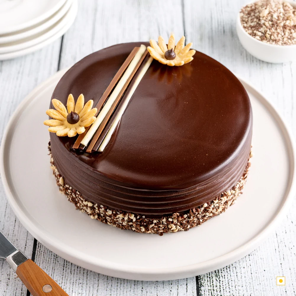 Chocolate Truffle Dark Cake (1 kg)