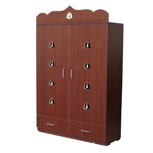 Wood Pooja Cupboard