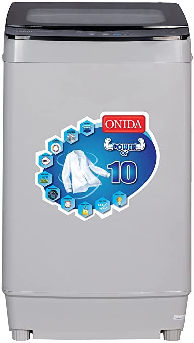 ONIDA 6.5 kg Fully Automatic Top Load Grey