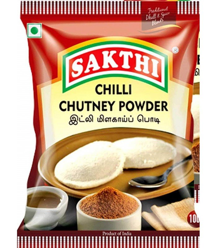 SAKTHI IDLY CHILLI POWDER , 100 Gm (சக்தி இட்லி மிளகாய் தூள்) 100g